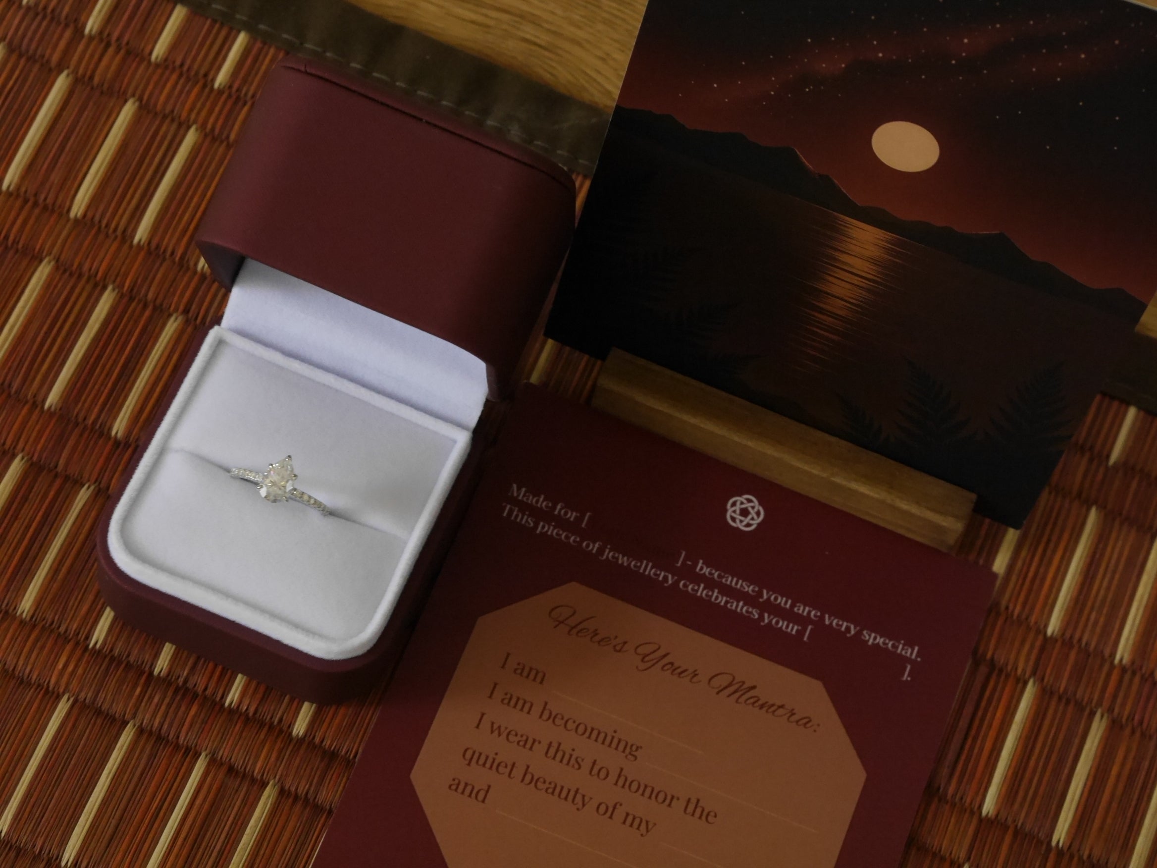 2 Carat Moissanite Diamond Ring NZ