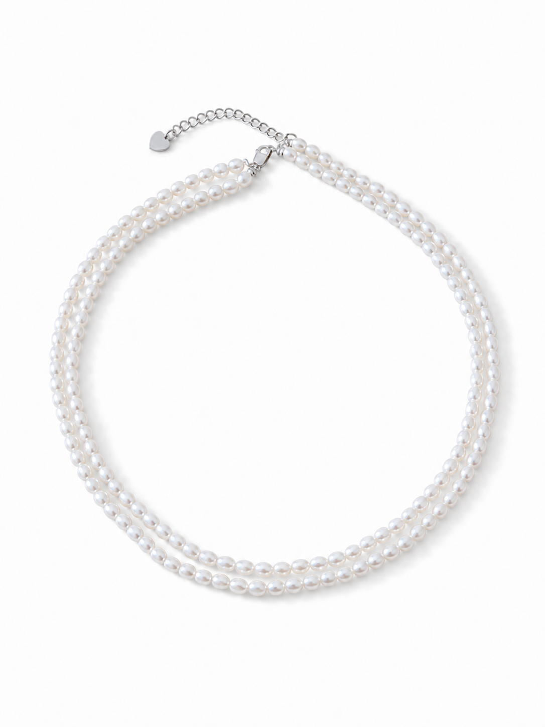 Double Layered Pearl Necklace