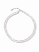 Double Layered Pearl Necklace