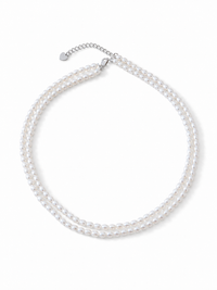 Double Layered Pearl Necklace