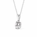 2 Carat Moissanite Solitaire Necklace