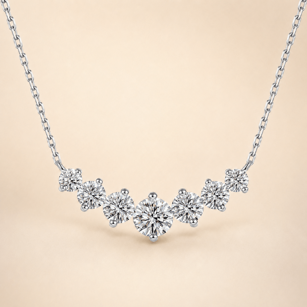 Celeste Moissanite Necklace
