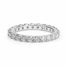 Full Eternity Moissanite Ring