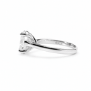 2.5 Carat Oval Cut Moissanite Ring