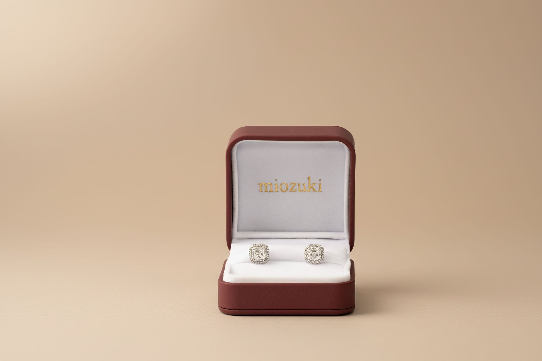 Courtside Halo Moissanite Studs