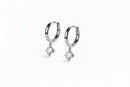 Everyday Moissanite Hoop
