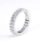 Moissanite Baguette Ring 5