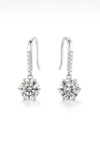 Moissanite Pavé Drop